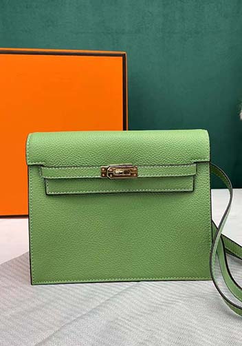 Tiger Lyly Garbo Dance Leather Shoulder Bag Green