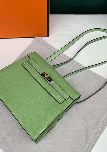 Tiger Lyly Garbo Dance Leather Shoulder Bag Green