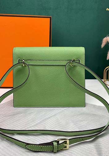 Tiger Lyly Garbo Dance Leather Shoulder Bag Green