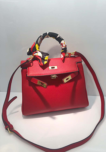 Tiger Lyly Garbo Leather Bag Red