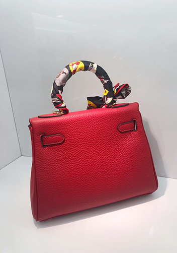 Tiger Lyly Garbo Leather Bag Red