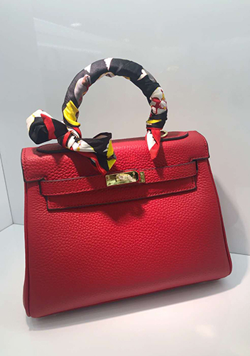 Tiger Lyly Garbo Leather Bag Red