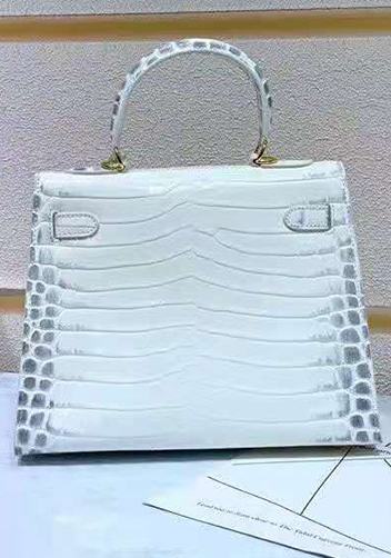 Tiger Lyly Garbo Croc Leather Bag White 10