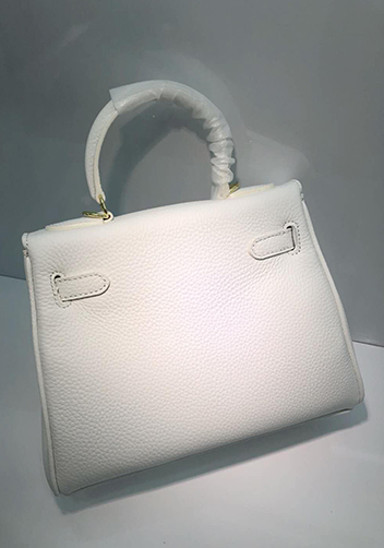 Tiger Lyly Garbo Leather Bag White