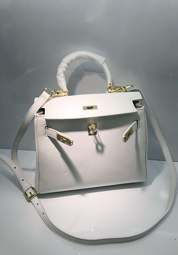 Tiger Lyly Garbo Leather Bag White