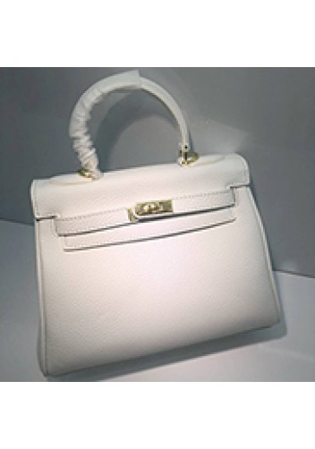 Tiger Lyly Garbo Leather Bag White