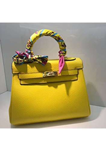 Tiger Lyly Garbo Leather Bag Yellow