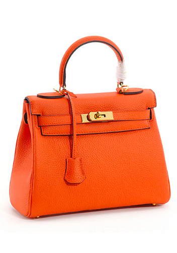 Tiger Lyly Garbo Leather Bag Orange 13