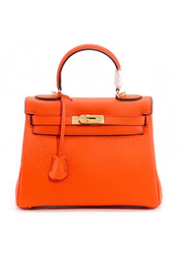 Tiger Lyly Garbo Leather Bag Orange 13