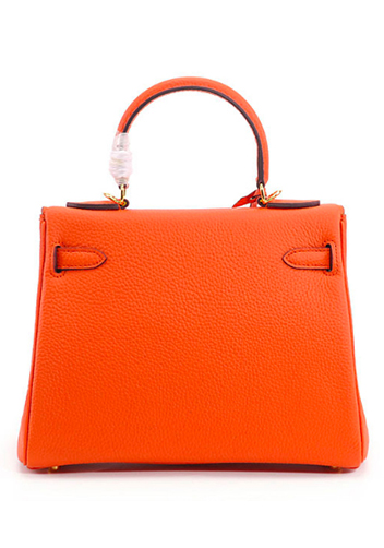 Tiger Lyly Garbo Leather Bag Orange 13