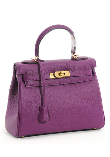 Tiger Lyly Garbo Leather Bag Purple 13