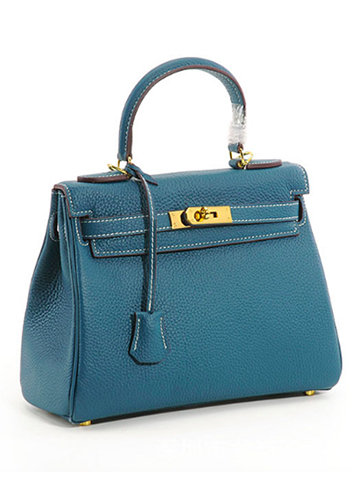 Tiger Lyly Garbo Leather Bag Blue 13