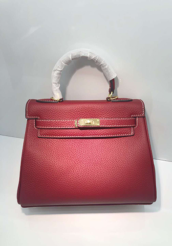 Tiger Lyly Garbo Leather Bag Burgundy