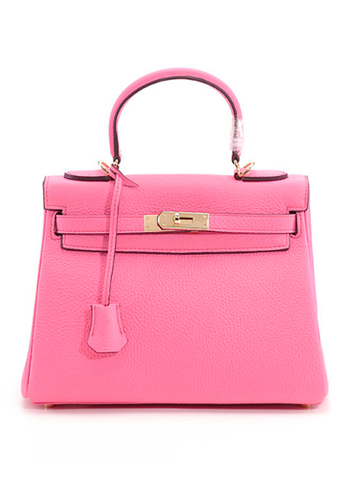 Tiger Lyly Garbo Leather Bag Cherry Pink 13