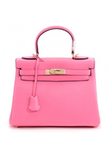 Tiger Lyly Garbo Leather Bag Cherry Pink 13