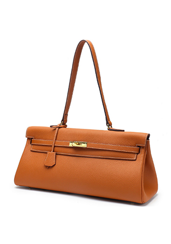 Tiger Lyly Garbo Leather Long Bag Camel