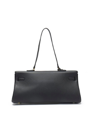 Tiger Lyly Garbo Leather Long Bag Black