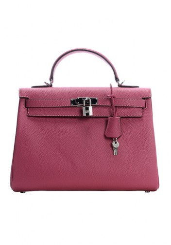 Tiger Lyly Garbo Leather Bag Pink