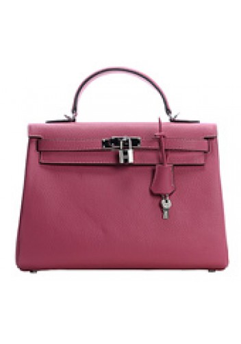 Tiger Lyly Garbo Leather Bag Pink