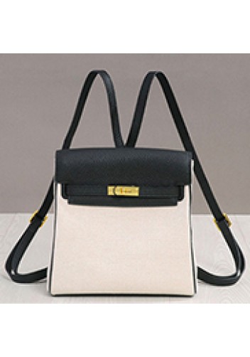 Tiger LyLy Brigitte Leather Bag Vertical Straps Yellow