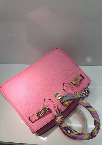 Tiger LyLy Brigitte Small Leather Bag Cherry Pink