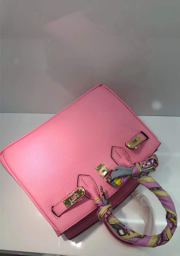 Tiger LyLy Brigitte Small Leather Bag Cherry Pink