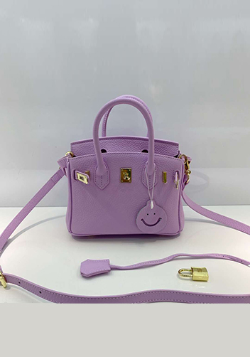 Tiger LyLy Brigitte Mini Leather Bag Purple