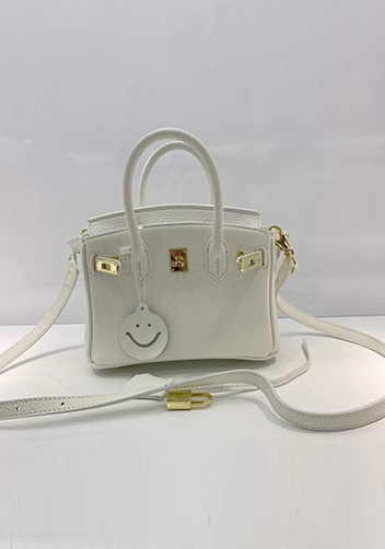 Tiger LyLy Brigitte Mini Leather Bag White