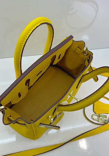 Tiger LyLy Brigitte Mini Leather Bag Yellow