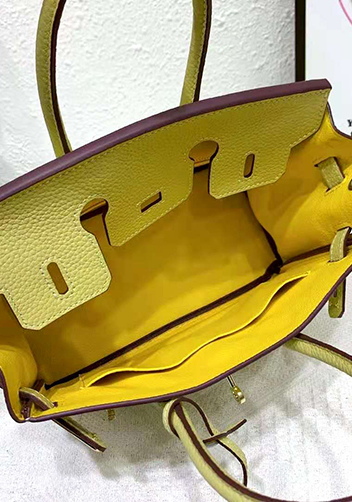 Tiger LyLy Brigitte Bag Leather With Gold Hardware Yellow 12