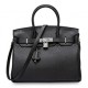 Tiger LyLy Brigitte Bag Leather With Silver Hardware Black 12