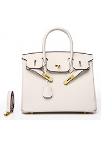 Tiger LyLy Brigitte Bag Palmprint Leather White 10