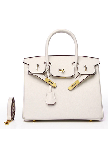 Tiger LyLy Brigitte Bag Palmprint Leather White 12