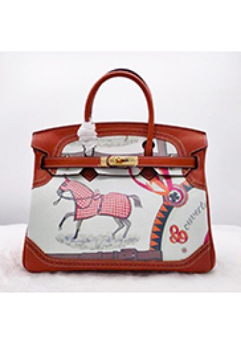 Tiger LyLy Brigitte Bag Painting Leather Horse 12