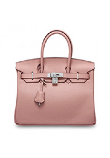 Tiger LyLy Brigitte Bag Leather With Silver Hardware Pink 10