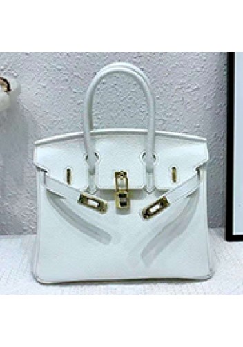Tiger LyLy Brigitte Bag Leather With Gold Hardware White 12