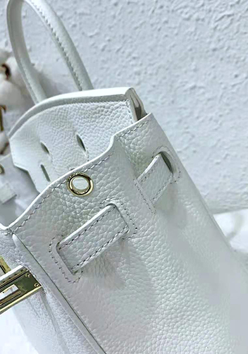 Tiger LyLy Brigitte Bag Leather With Gold Hardware White 12