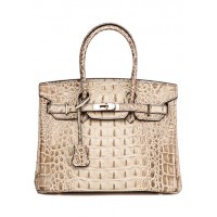 Tiger LyLy Brigitte Bag 3D Croc Leather Beige 12
