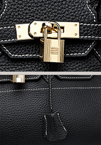 Tiger LyLy Brigitte Horizontal Bag Leather Black