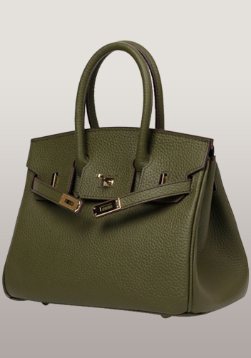 Tiger LyLy Brigitte Small Leather Bag Green