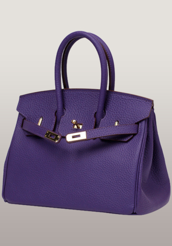 Tiger LyLy Brigitte Small Leather Bag Purple
