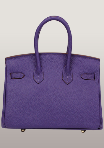 Tiger LyLy Brigitte Small Leather Bag Purple