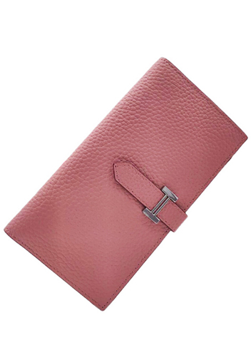 Tiger LyLy Brigitte H Wallet Cowhide Leather Pink