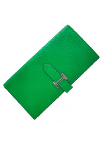 Tiger LyLy Brigitte H Wallet Cowhide Leather Green