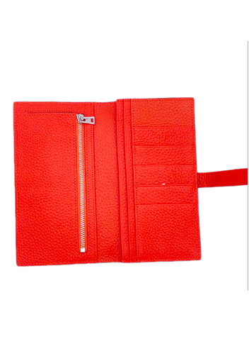 Tiger LyLy Brigitte H Wallet Cowhide Leather Red