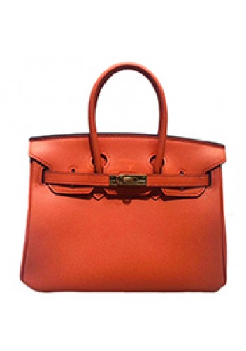 Tiger LyLy Brigitte Bag Palmprint Leather Orange 12