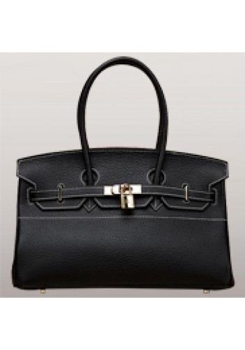 Tiger LyLy Brigitte Horizontal Bag Leather Black