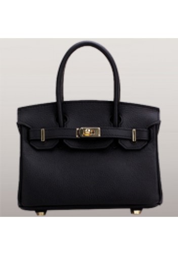 Tiger LyLy Brigitte Small Leather Bag Black