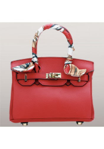 Tiger LyLy Brigitte Small Leather Bag Red