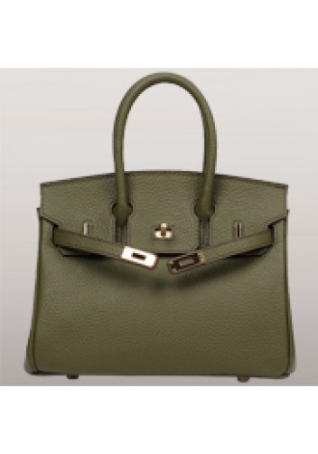 Tiger LyLy Brigitte Small Leather Bag Green